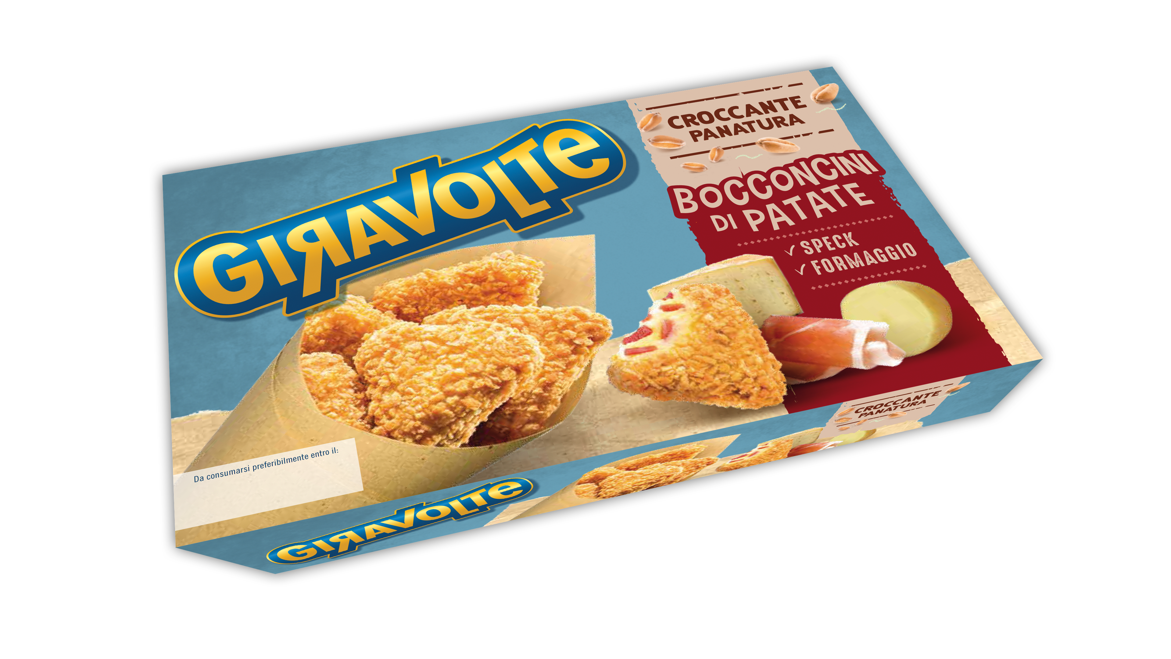 GIRAVOLTE BOCCONCINI SPECK E ASIAGO