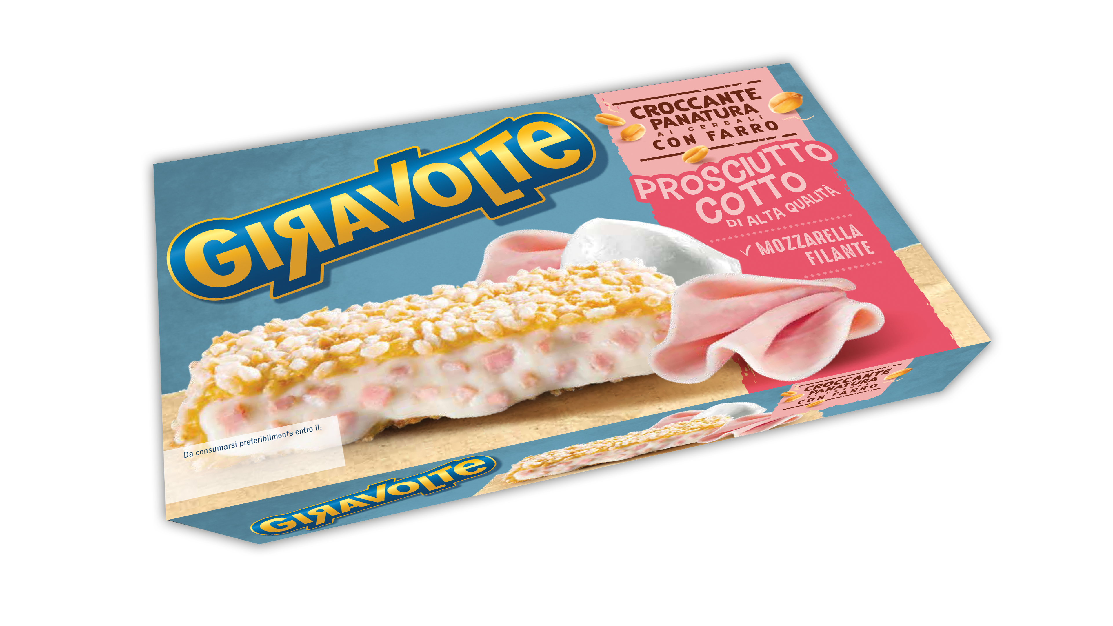 GIRAVOLTE COTTO E MOZZARELLA