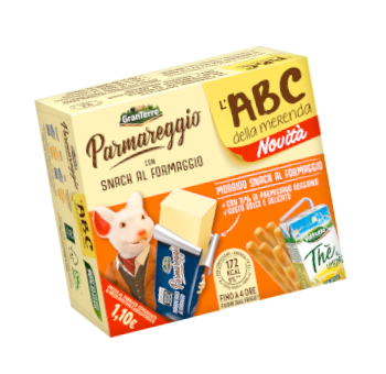 L'ABC della merenda con Snack al Formaggio
